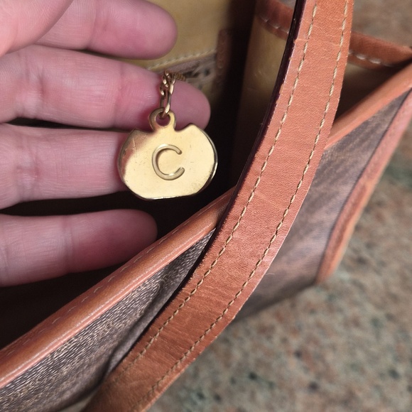 Vintage Celine Macadam Clutch or Crossbody - Picture 7 of 16